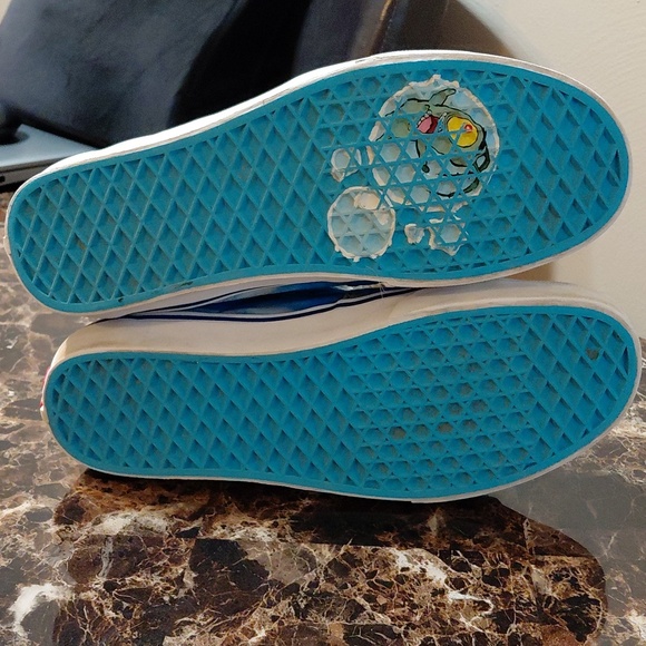 Vans Sk8 Hi Spongebob Imaginaaation Rainbow Mens 9.5 & Womens 11 High Top Shoes - Picture 12 of 13